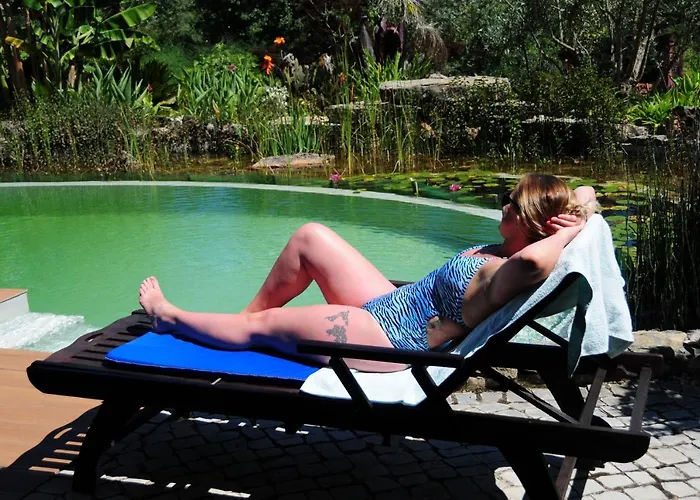 アパート Casa Azul Self-catering With Gorgeous Biological Swimming Pool